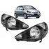 Farol Honda FIt 2003 a 2008 Máscara Negra 