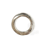 Argola Chata Inox N° 15