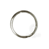 Argola Chata Inox N° 27