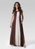Vestido Longo Regata Em Malha Marrom - 1109