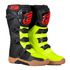 Bota Asw Image Enduro Trilha Motocross Offroad Sola Injetada Cinza Flúor