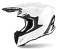 Capacete Airoh Twist 2.0 Trilha Moto Motocross Off Road Branco