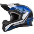 Capacete Oneal 1 Series Trilha Motocross Off Road Azul Cinza