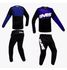 Conjunto Ims Mx Active Trilha Motocross Off Road Preto Azul