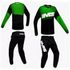 Conjunto Ims Mx Active Trilha Motocross Off Road Preto Verde