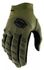 Luva 100% Airmatic Off Road Motocross Trilha Enduro Ciclismo Verde Militar