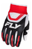 Luva De Trilha Motocross Off Road Ciclismo Fly F-16 Touch Vermelho Preto Branco