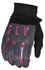 Luva De Trilha Motocross Off Road Ciclismo Fly F-16 Touch Cinza Rosa
