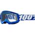 Óculos 100% Strata 2 Transparente Azul Motocross Off Road Trilha