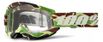 Óculos 100% Strata 2 War Camo Transparente Motocross Off Road Trilha