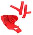 Kit I Protetor De Motor Carter Tampas E Quadro Crf 230 Anker Vermelho