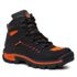 Bota Adventure Motors Preto e Laranja