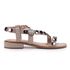 Sandalia Maisa Tachas Croco Aveia