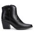 Bota Western Day Em Couro Preto 