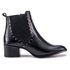 Bota Camila Em Couro Preto