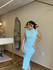 Vestido Carol Azul Bebe