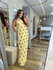 Vestido Longa Póa Amarelo