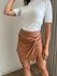 Short Saia Duda linho Nude 