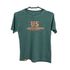 Camiseta Infantil Verde Stone