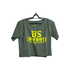 Cropped Feminino Verde Musgo