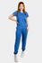 Conjunto Azul Claro Em Malha Dry Confortly Scrub