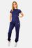 Conjunto Azul Marinho Em Malha Dry Confortly Scrub