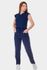 Conjunto Azul Marinho Em Malha Hyper Scrub
