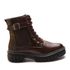Bota Coturno Feminino Franshoes Angel Cano Curto Com Elástico E Atacador Capuccino