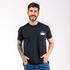 Camiseta Masculina Franshoes Casual 100% Algodão Coroa Preta Manga Curta 