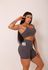Conjunto Short Juliana – Cinza Chumbo – Use Lari Move