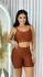 Conjunto Short Karla – Marrom Cobre – Use Lari Move