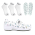 Kit Sapato Antiderrapante BB65 DNA Soft Works EPI + 3 Pares Meias + 1 Par Palmilhas 