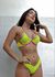 Biquíni Monalisa Sedução Amarelo Neon e Pink Aro Inteiro