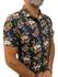 Camisa Masculina Floral Manga Curta
