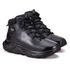 Bota Masculina Storm Coturno Couro Genuíno Solado EVA - Preto - Extra Leve