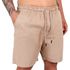 Short Sarja Masculino Verão Estilo e Conforto Garantidos - Nude