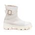 Coturno Couro Daniela Off White