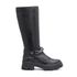 Coturno Couro Anna Preto