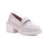 Mocassim Jambiani Couro Off White