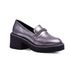 Mocassim Jambiani Couro Inox