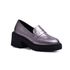 Mocassim Pongwe Couro Inox