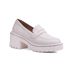 Mocassim Pongwe Couro Off White