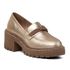 Mocassim Kendwa Couro Ouro Light