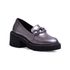 Mocassim Paje Couro Inox