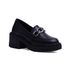 Mocassim Paje Couro Preto