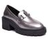 Mocassim Muyuni Couro Inox