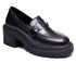 Mocassim Muyuni Couro Preto