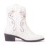 Bota Couro Western Texas Dallas Off White