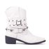 Bota Western Tennessee Memphis Couro Off White