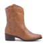 Bota Western Texas Grapevine Couro Croco Camel